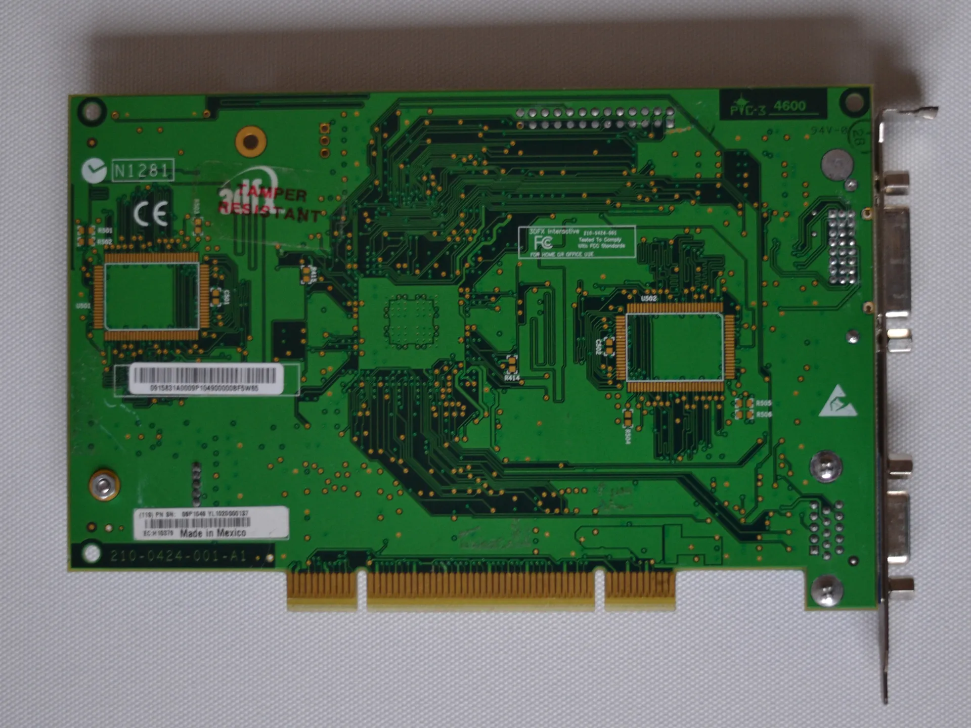 3dfx Voodoo4 4200 Daytona Back