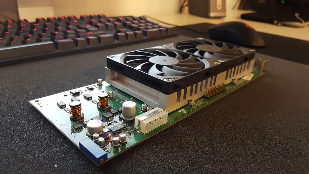 3dfx Voodoo5 5500 custom cooler 1