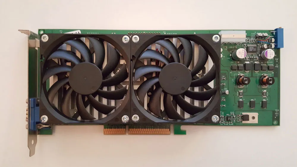 3dfx Voodoo5 5500 custom cooler 2