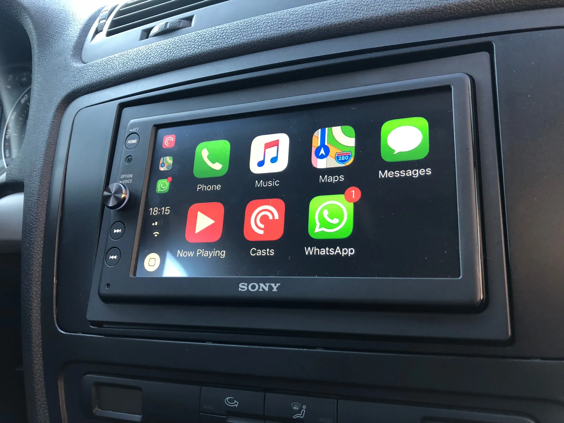 Sony Carplay Skoda Octavia